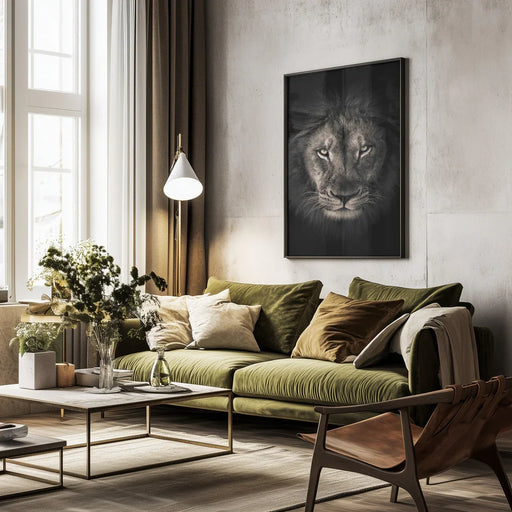 The king Framed Art Alex Zhao | Home or Office Art