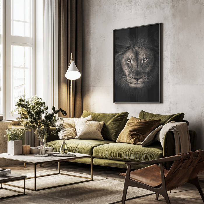 The king Framed Art Alex Zhao | Home or Office Art