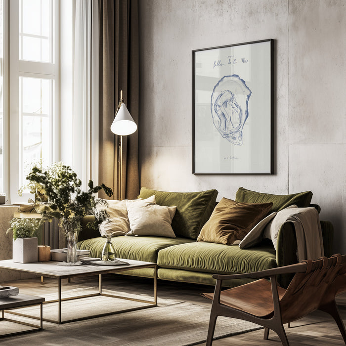 Filles de la mer n.1 - L’ostrica - Giulia Mora Framed Art | Home or Office Art