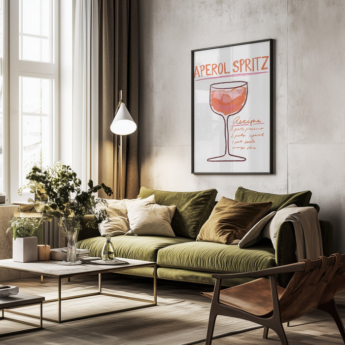 Spritz Recipe Delight - Athene Fritsch Framed Art | Home or Office Art