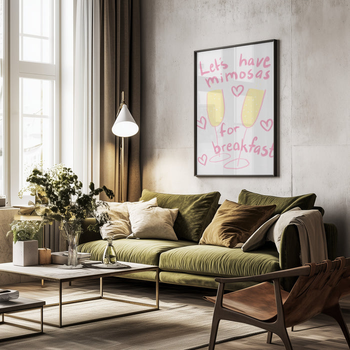 Morning Mimosas - Athene Fritsch Framed Art | Home or Office Art