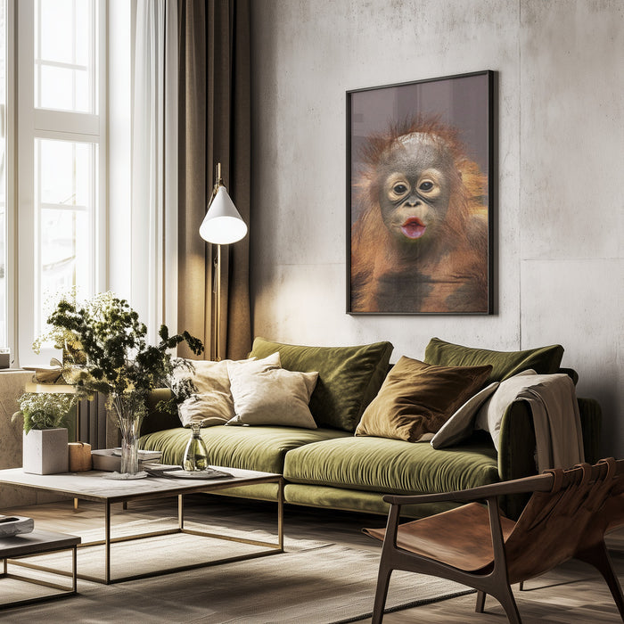 kisses Framed Art Prabu Dennaga | Home or Office Art