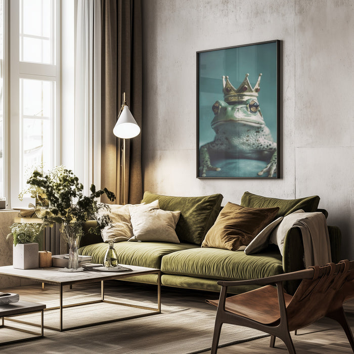 Kiss The Frog Framed Art Treechild | Home or Office Art
