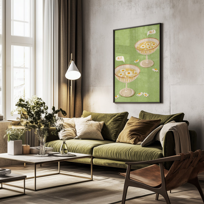Hi - Raissa Oltmanns Framed Art | Home or Office Art