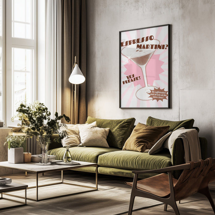 Fizz and Buzz Delight - Athene Fritsch Framed Art | Home or Office Art