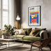 Negroni Bauhaus Cocktail - Retrodrome Framed Art | Home or Office Art