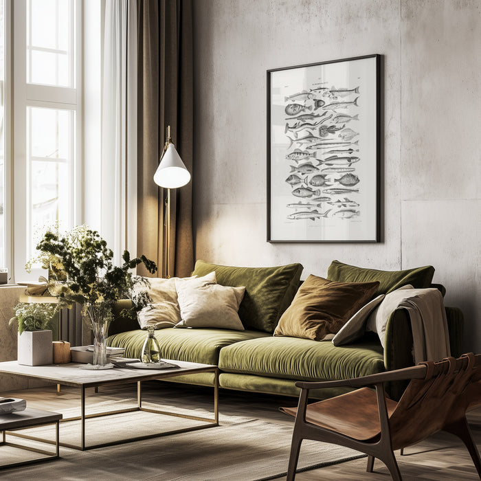Sealife I - Oliver Goldsmith Framed Art | Home or Office Art