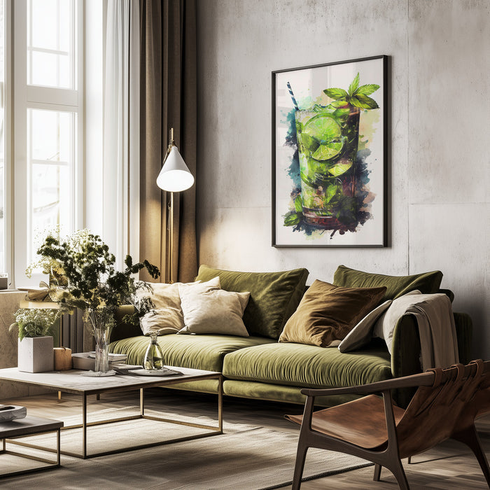Drinks cocktail - Justyna Jaszke Framed Art | Home or Office Art
