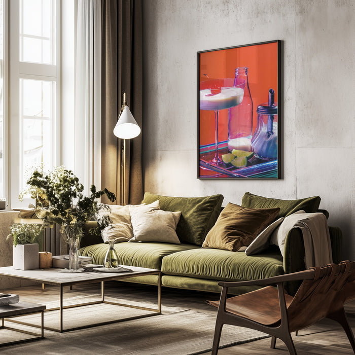 Colorful Cocktail - Julia Ramiro Framed Art | Home or Office Art