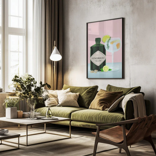 Gin Tonic - Petra Lizde Framed Art | Home or Office Art