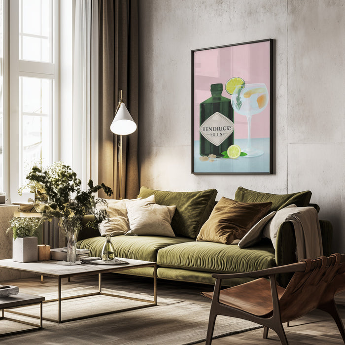 Gin Tonic - Petra Lizde Framed Art | Home or Office Art
