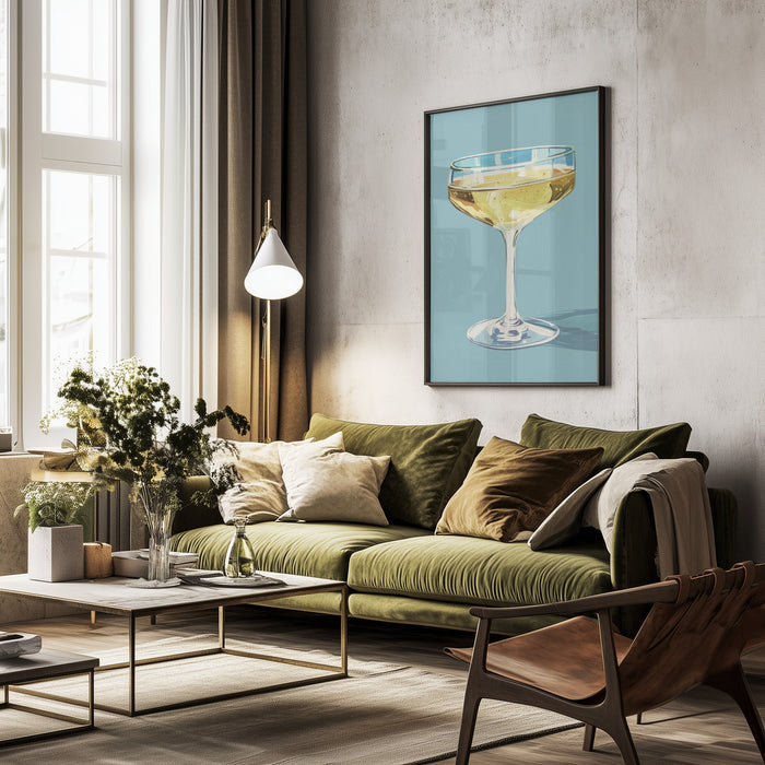 Champagne - Jolly and Dash - Jolly and Dash Framed Art | Home or Office Art