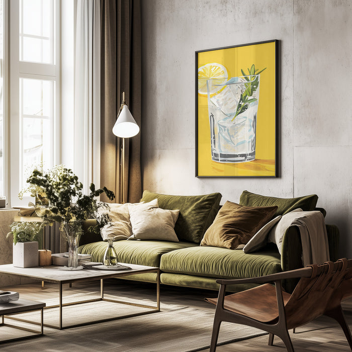 Gin and Tonic - Jolly and Dash - Jolly and Dash Framed Art | Home or Office Art
