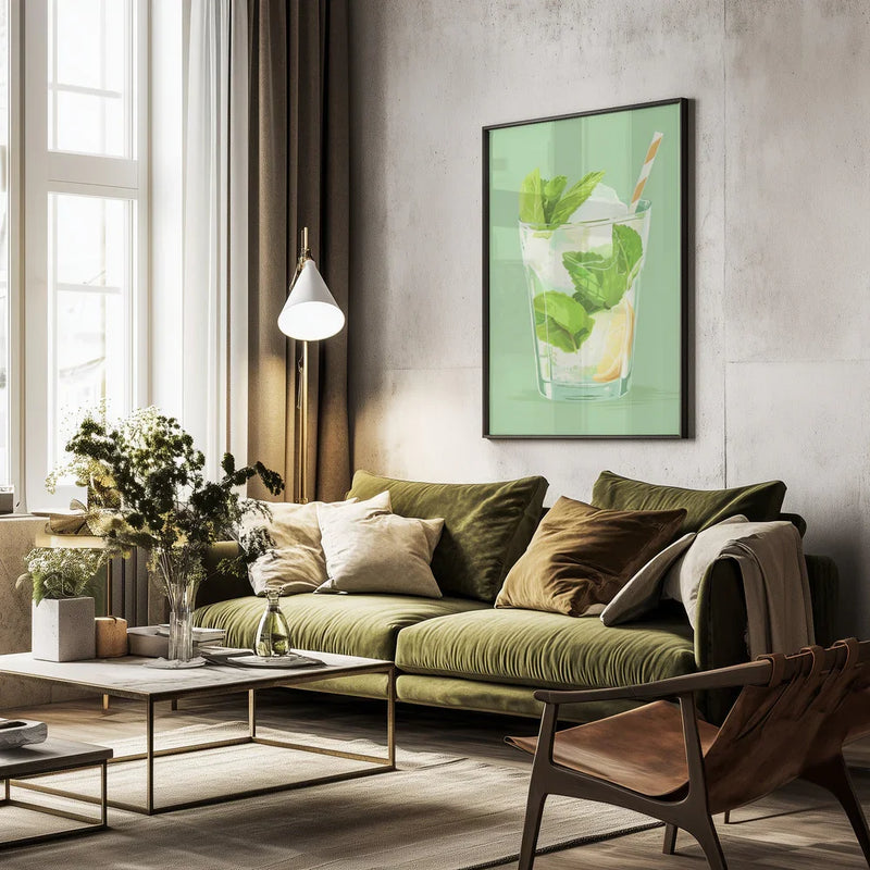 Mojito - Jolly and Dash - Jolly and Dash Framed Art | Home or Office Art