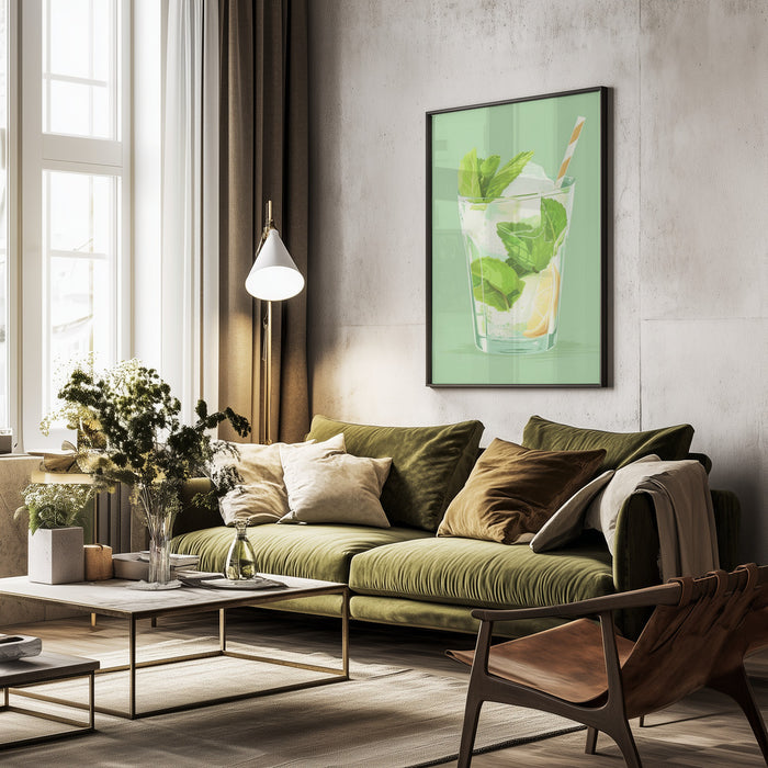 Mojito - Jolly and Dash - Jolly and Dash Framed Art | Home or Office Art