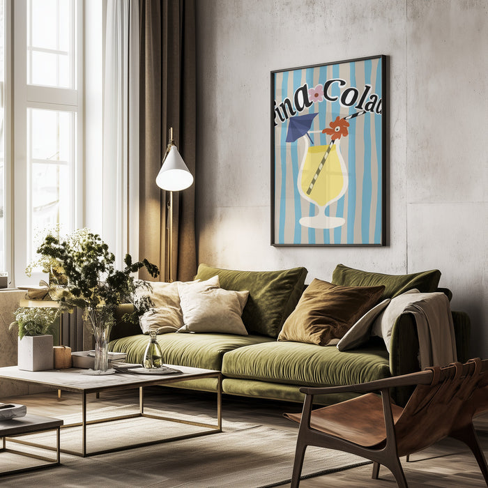 Pina Colada - Miho Art Studio Framed Art | Home or Office Art