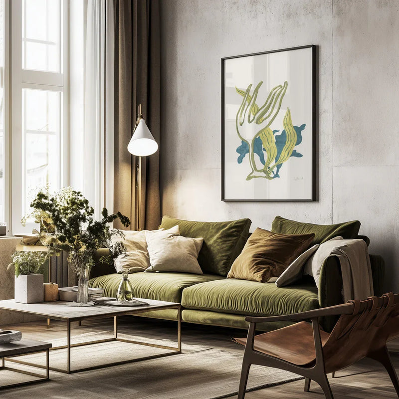 Algae No2 - Catalina Somolinos Framed Art | Home or Office Art