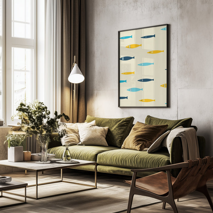 Sardinas - Elizabeth C Framed Art | Home or Office Art