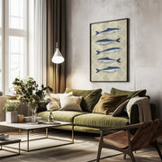 Sardines - EMELIEmaria Framed Art | Home or Office Art