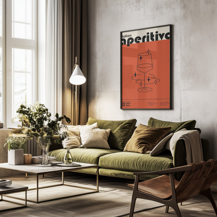 Italian Aperitivo - Paulina Budka Framed Art | Home or Office Art