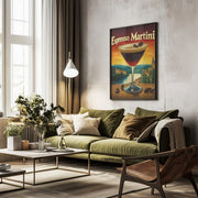 Espresso Martini Vintage - Andreas Magnusson Framed Art | Home or Office Art