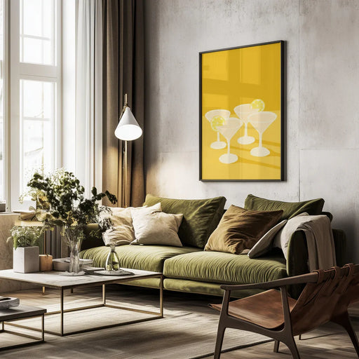 DRINKZ - Wilma Wenåker Framed Art | Home or Office Art