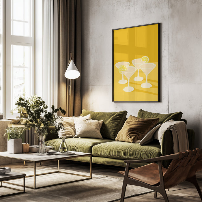 DRINKZ - Wilma Wenåker Framed Art | Home or Office Art