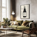 ENJOY - Wilma Wenåker Framed Art | Home or Office Art