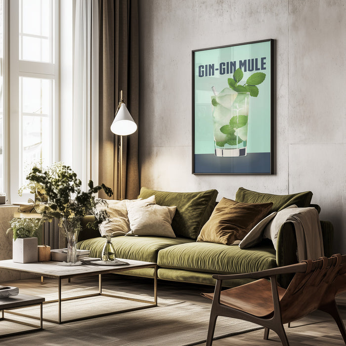 Gin Gin Mule - Andreas Magnusson Framed Art | Home or Office Art