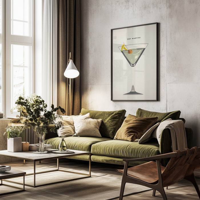 Dry Martini - Andreas Magnusson Framed Art | Home or Office Art