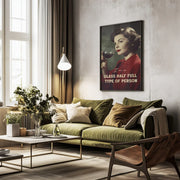 I&#039;m a glass half full type of person - Andreas Magnusson Framed Art | Home or Office Art
