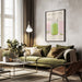 Chilled Matcha Drink - Nazma Khokhar Framed Art | Home or Office Art