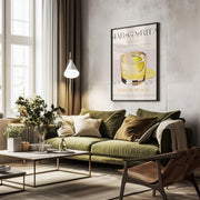 Margarita Print Cocktail - Nazma Khokhar Framed Art | Home or Office Art