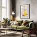 French Sunrise Sip - Nazma Khokhar Framed Art | Home or Office Art
