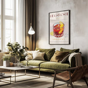 Negroni Delight - Nazma Khokhar Framed Art | Home or Office Art