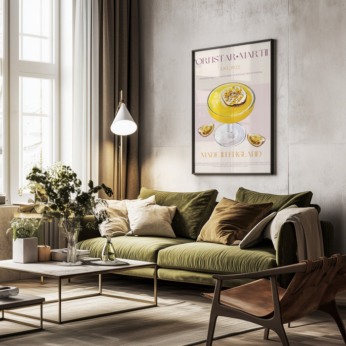 Passionfruit Delight - Nazma Khokhar Framed Art | Home or Office Art