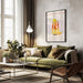 Tropical Sunset Sip - Nazma Khokhar Framed Art | Home or Office Art