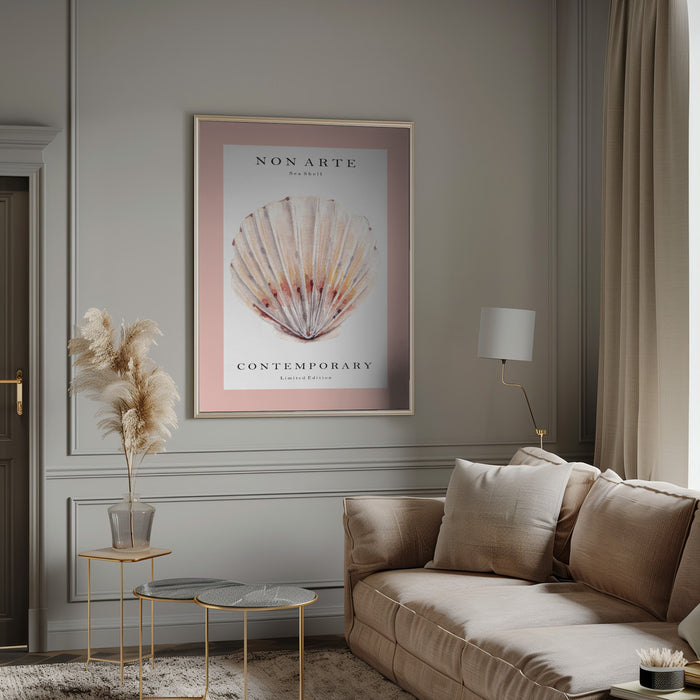 Non Arte Sea Shell no.2 - Rikke Løndager Boisen Framed Art | Home or Office Art