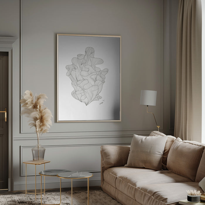 Coral Jpeg - Lor Muller Framed Art | Home or Office Art