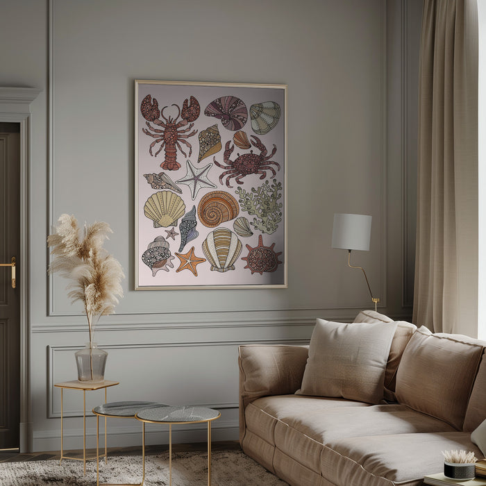 In the Sea - Valentina Harper Framed Art | Home or Office Art