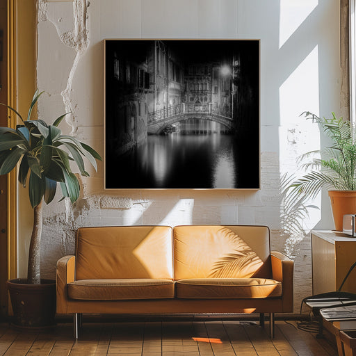 Venice by Tanja Ghirardini Square Canvas Print Art for Modern Home Decor. Decorate your office or living room with canvas artwork