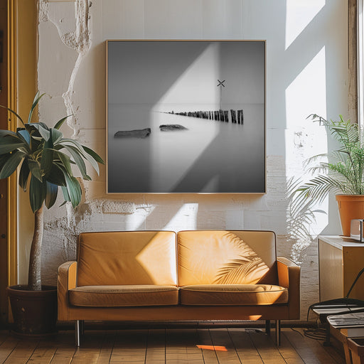 X stands for by Christophe Staelens Square Canvas Print Art for Modern Home Decor. Decorate your office or living room with canvas artwork