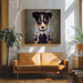 Shelter Pets Project - Loki Square Canvas Art  Tammy Swarek 