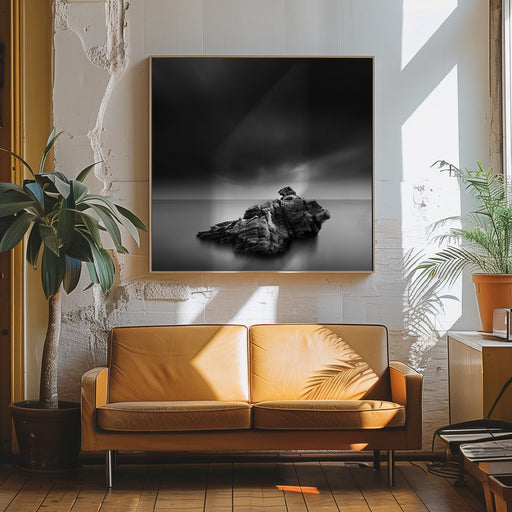  Heart of Rock by George Digalakis Square Canvas Print Art for Modern Home Decor. Decorate your office or living room with canvas artwork