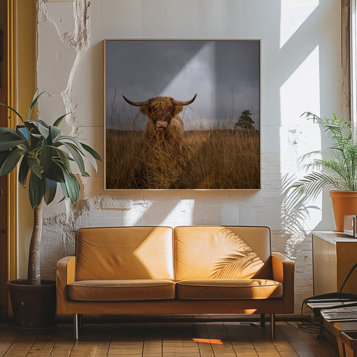 It wasn't me by Gert van den Bosch Square Canvas Print Art for Modern Home Decor. Decorate your office or living room with canvas artwork
