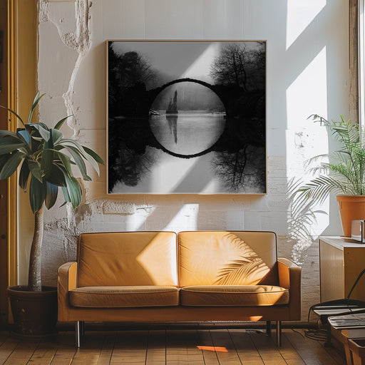 Devil's Bridge by Mike Kreiten Square Canvas Print Art for Modern Home Decor. Decorate your office or living room with canvas artwork