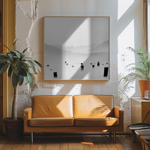 jow by bonifasius wahyu adi f Square Canvas Print Art for Modern Home Decor. Decorate your office or living room with canvas artwork