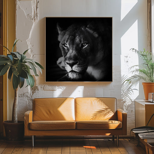 The Look Square Canvas Art  Jerry Berry 