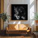 The Look Square Canvas Art  Jerry Berry 