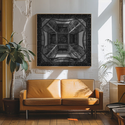 by Georges Friant Square Canvas Print Art for Modern Home Decor. Decorate your office or living room with canvas artwork